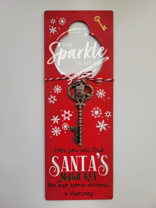 Santa's Magic Key Door Hanger