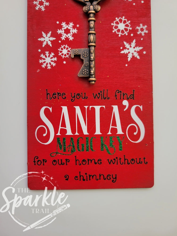 Santa's Magic Key Door Hanger