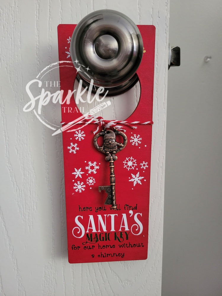 Santa's Magic Key Door Hanger