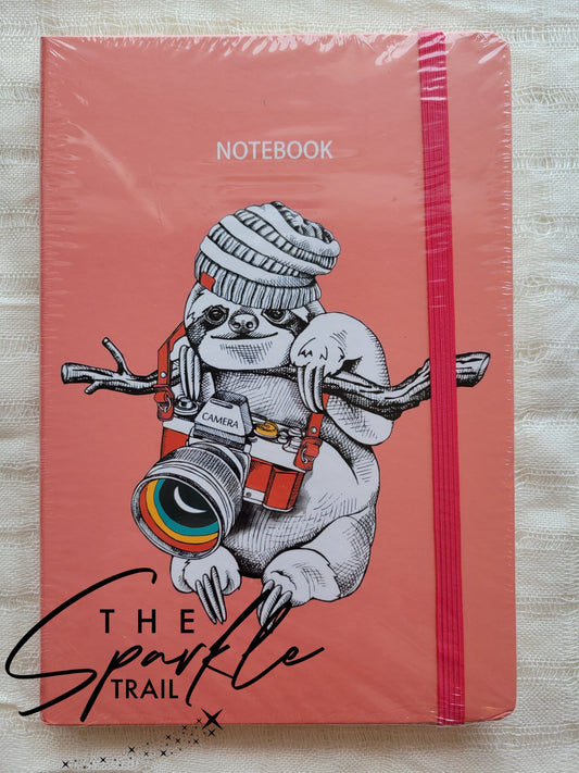 Sloth &amp; Camera Notebook