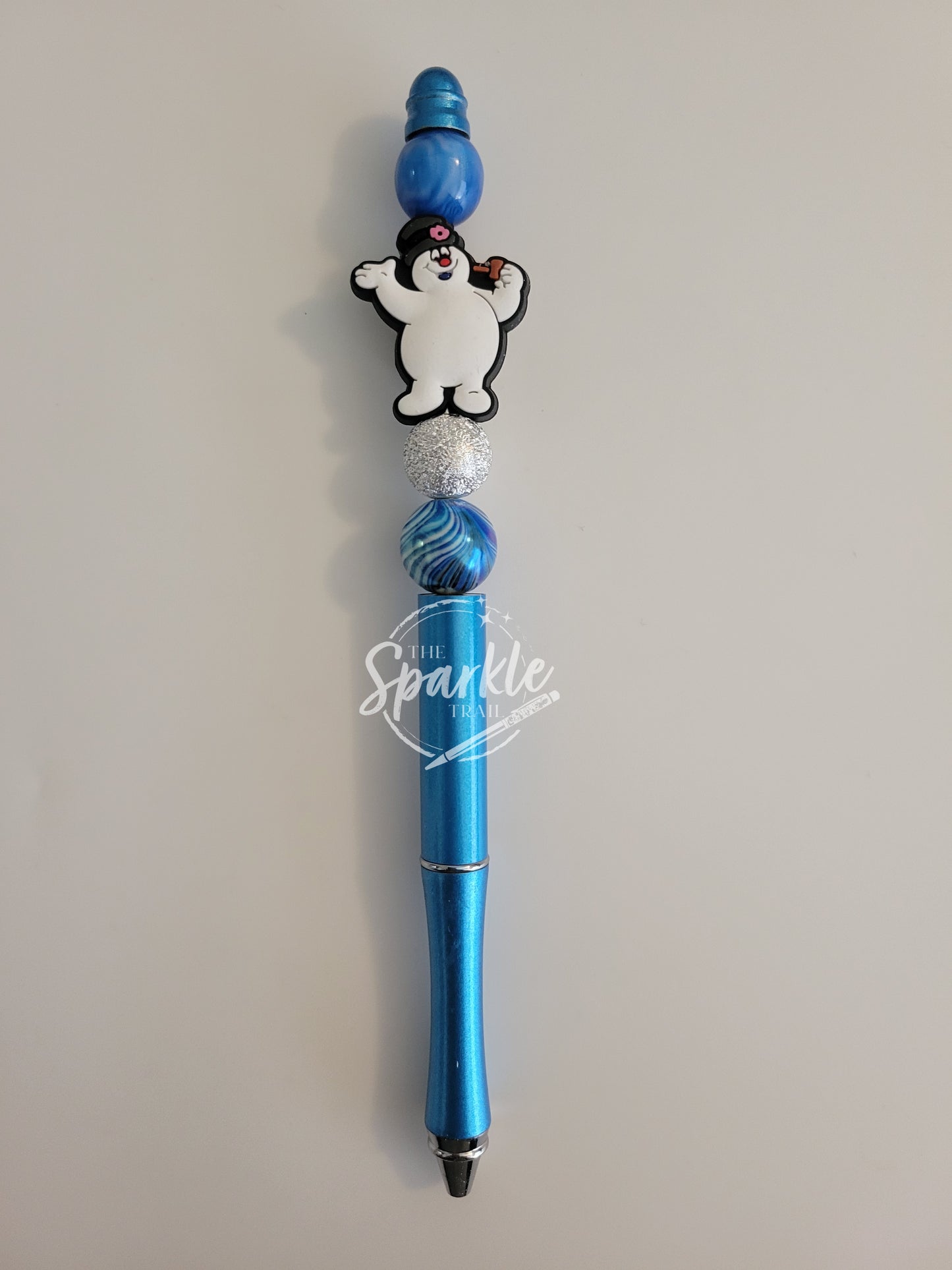 Happy Snowman Bubblegum Pen