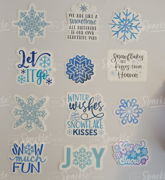 Snowflakes Stickers