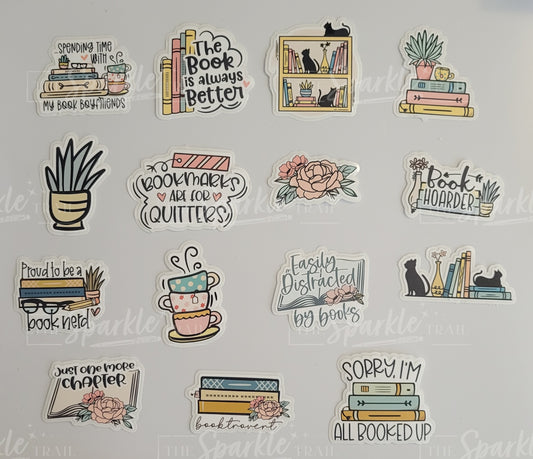 Book Theme Stickers