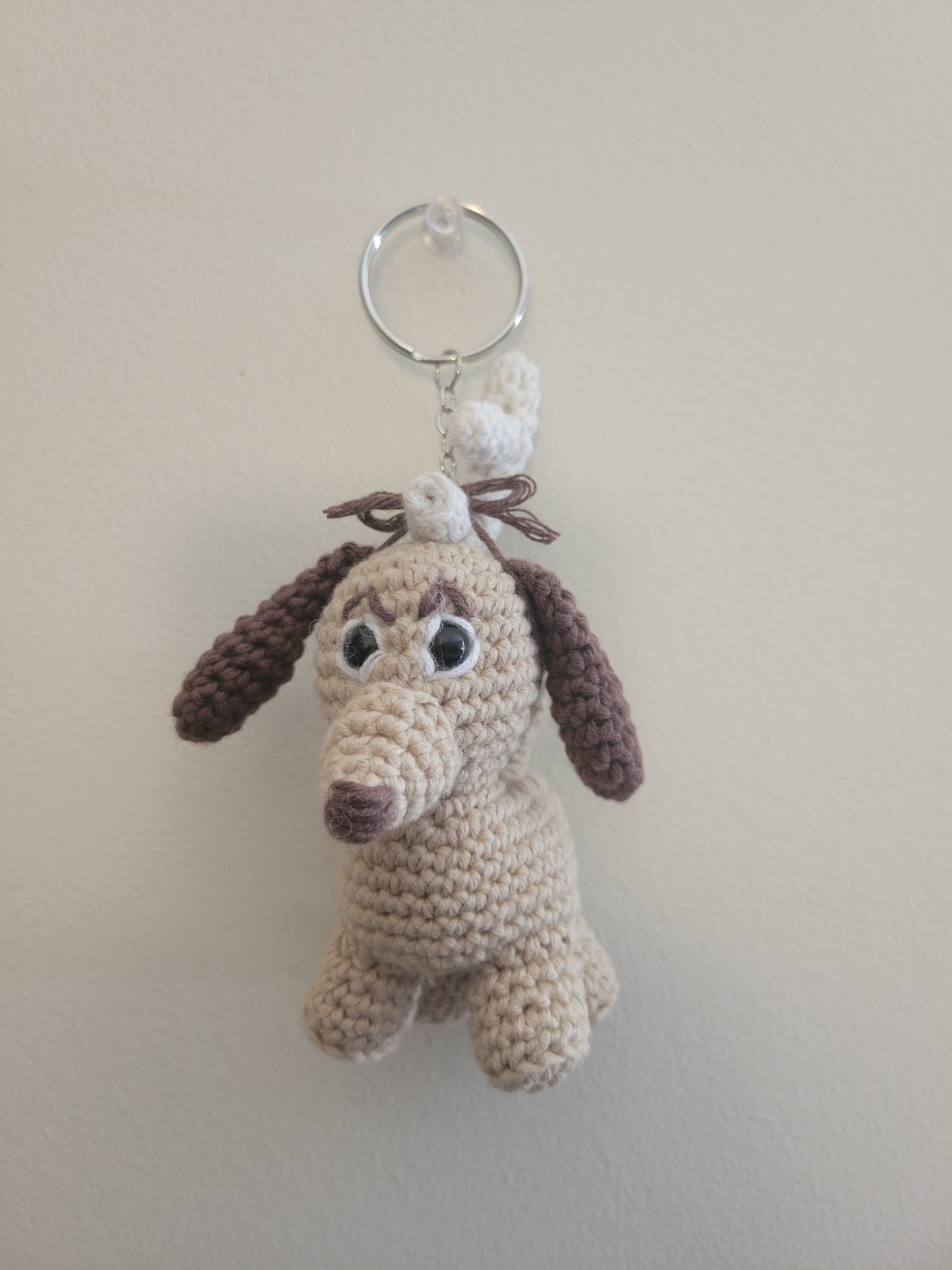 The Christmas Dog Keychain