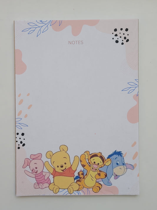 Bear and Friends Notepad